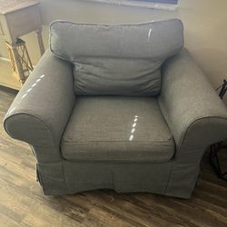 Grey Armchair 