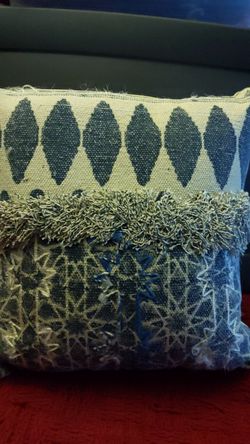 Large pillow throw 18x18