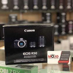 Canon R50 2 Lens Starter Bundle
