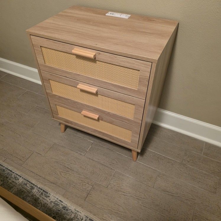 Small Dresser With Charging Station