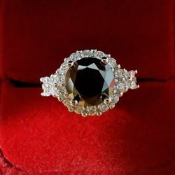 Black Onyx Sterling Silver Ring