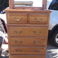 Heirloom Ethan Allen Chest Of Drawers Unique Piece