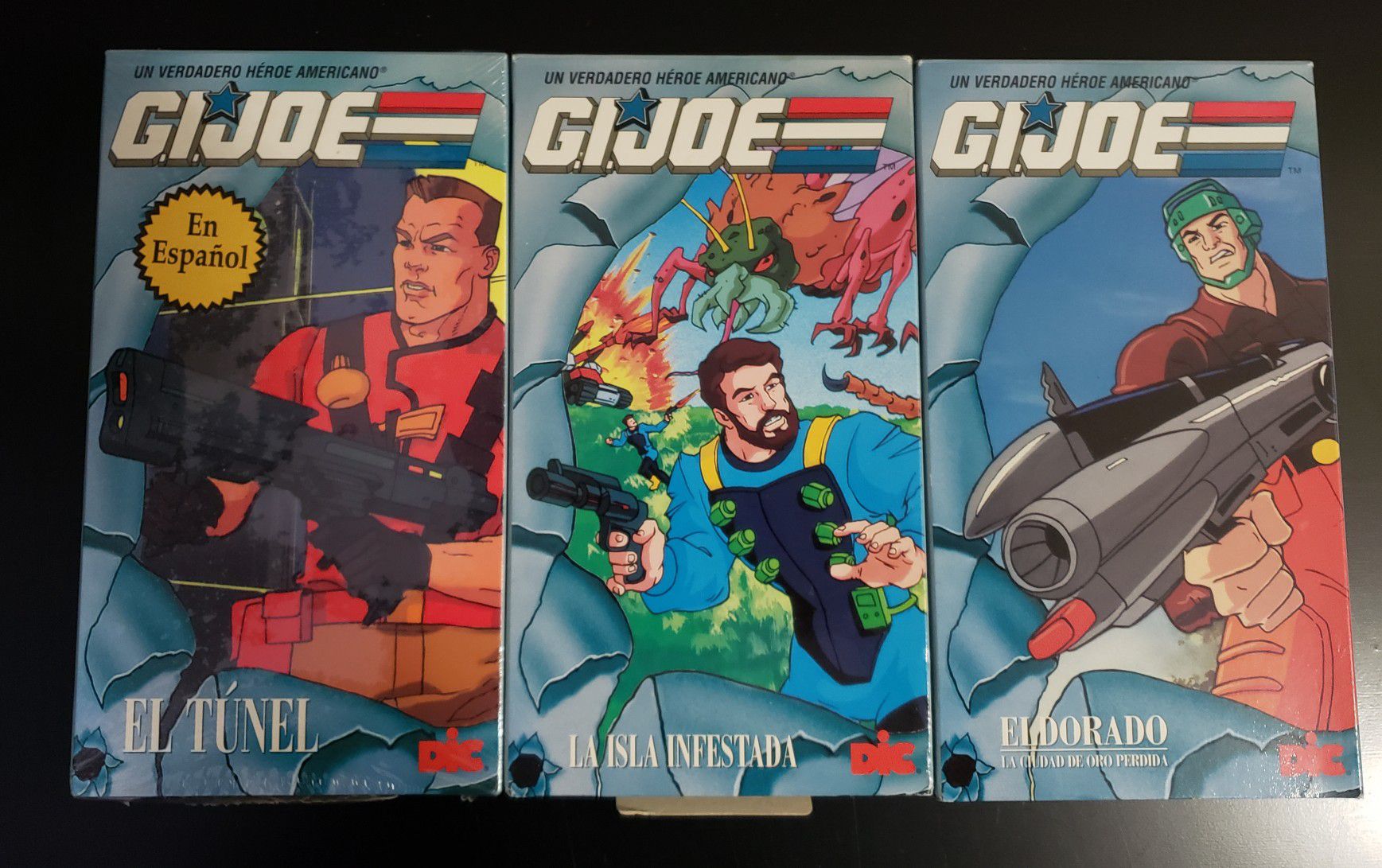 G.I. JOE VHS IN SPANISH