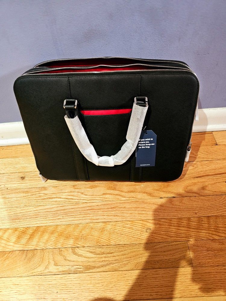 Maverick & Co Double Zipper Briefcase