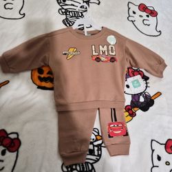 18 Month Lightning McQueen Baby Outfit - New - Multiple Sizes 