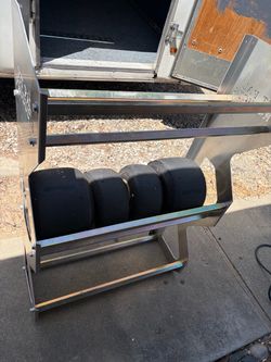 Pit pals kart tire rack