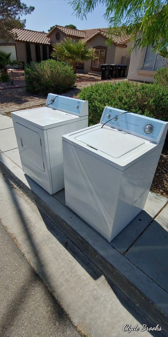 G E washer and Dryer