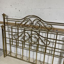 Brass Headboard And Footboard