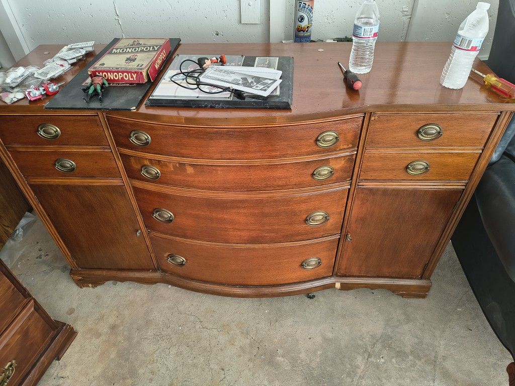 Solid Wood Dresser 