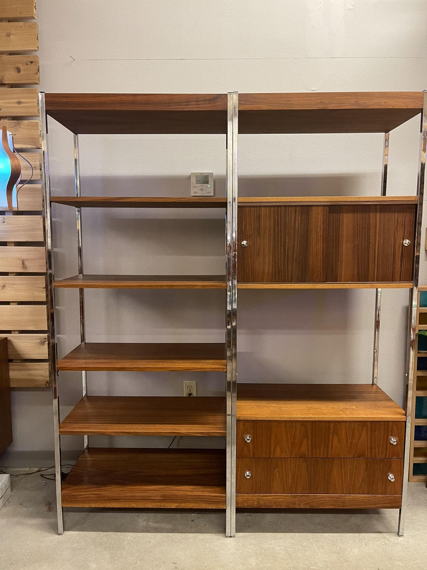Mid Century Modern Wall Unit - *SOLD*