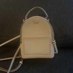 Kate Spade Grey  Backpack 