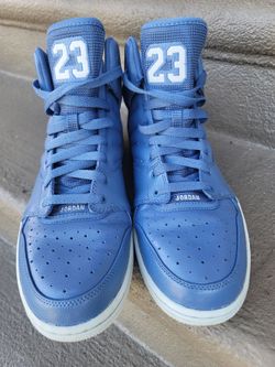 Jordan High-Top Sneakers Blue #23 size 10.5