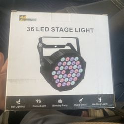 (4) Pack Of  36 RGB LED DJ Stage Uplight