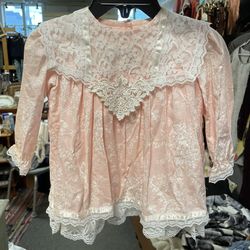 Vintage Girls Gunne Sax Frilly Dress Size 12 Mo