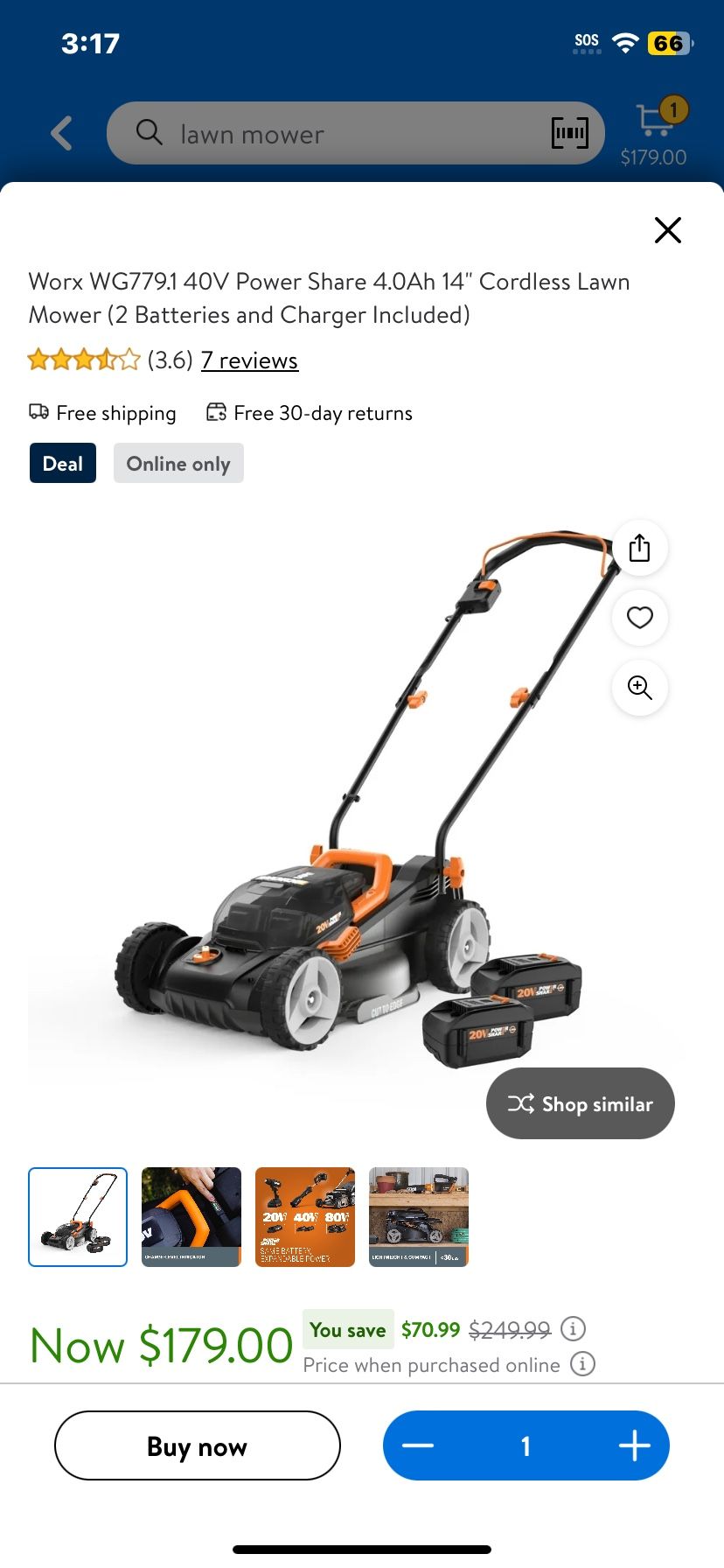 Like New Lawn Mower
