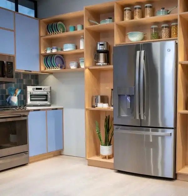 GE Stainless Steel French Door Fridge