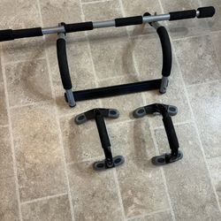 Over Door Pull Up Gym And Push Up Handles 