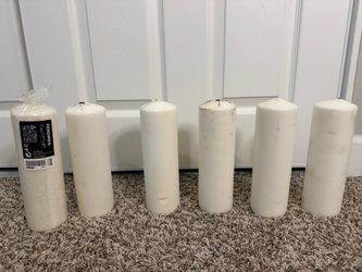 IKEA FENOMEN Pillar Candles Set of 6