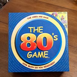 "NEW " "The 80'S Game" , How Much Do You Remember, A Barnes & Noble Exclusive Aduly 2-5 Players Or Teams