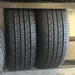 PAIR OF TIRE 205 55 16 CONTINENTAL 85% LIFE