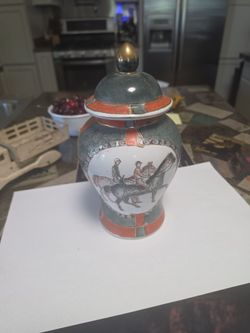 Han painted vase.