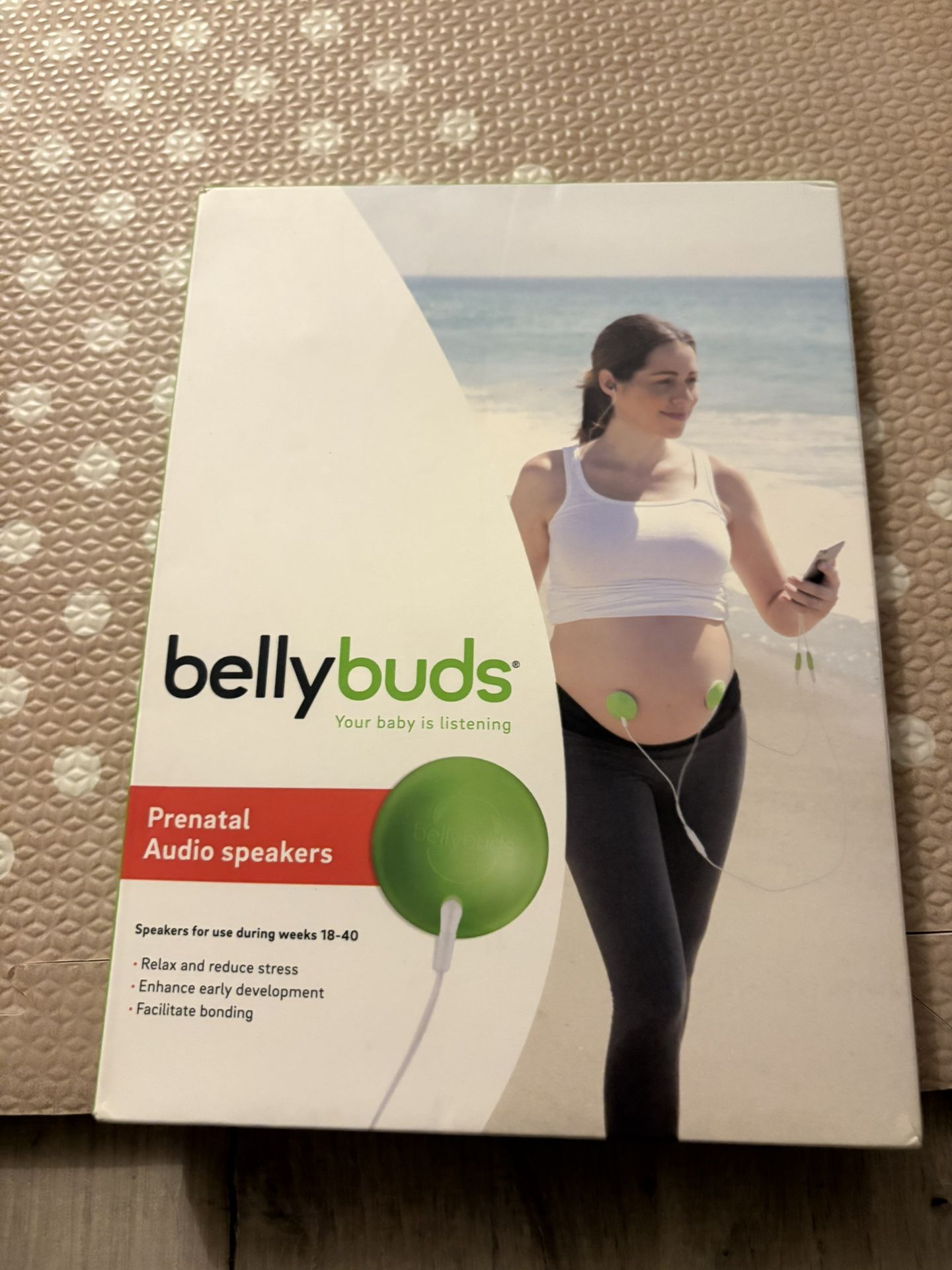NEW Bellybuds Prenatal Audio Speakers 