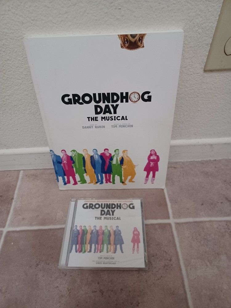 Groundhog Day the Musical - CD Soundtrack (NEW) and Script Playscript
