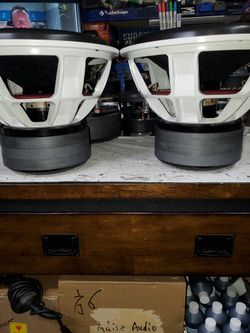 Pair Of 15" Subwoofers