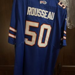 Rousseau Buffalo Bills Football Jersey Stitched