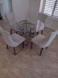 Glass Dinette Table!