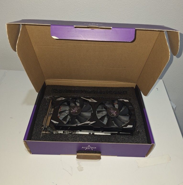 Brand New AISURIX Radeon RX 560 XT 8GB GDDR5 GPU
