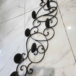 Metal Wall Candle Holder