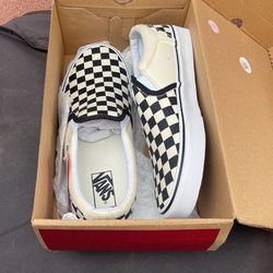 Checkered Vans 