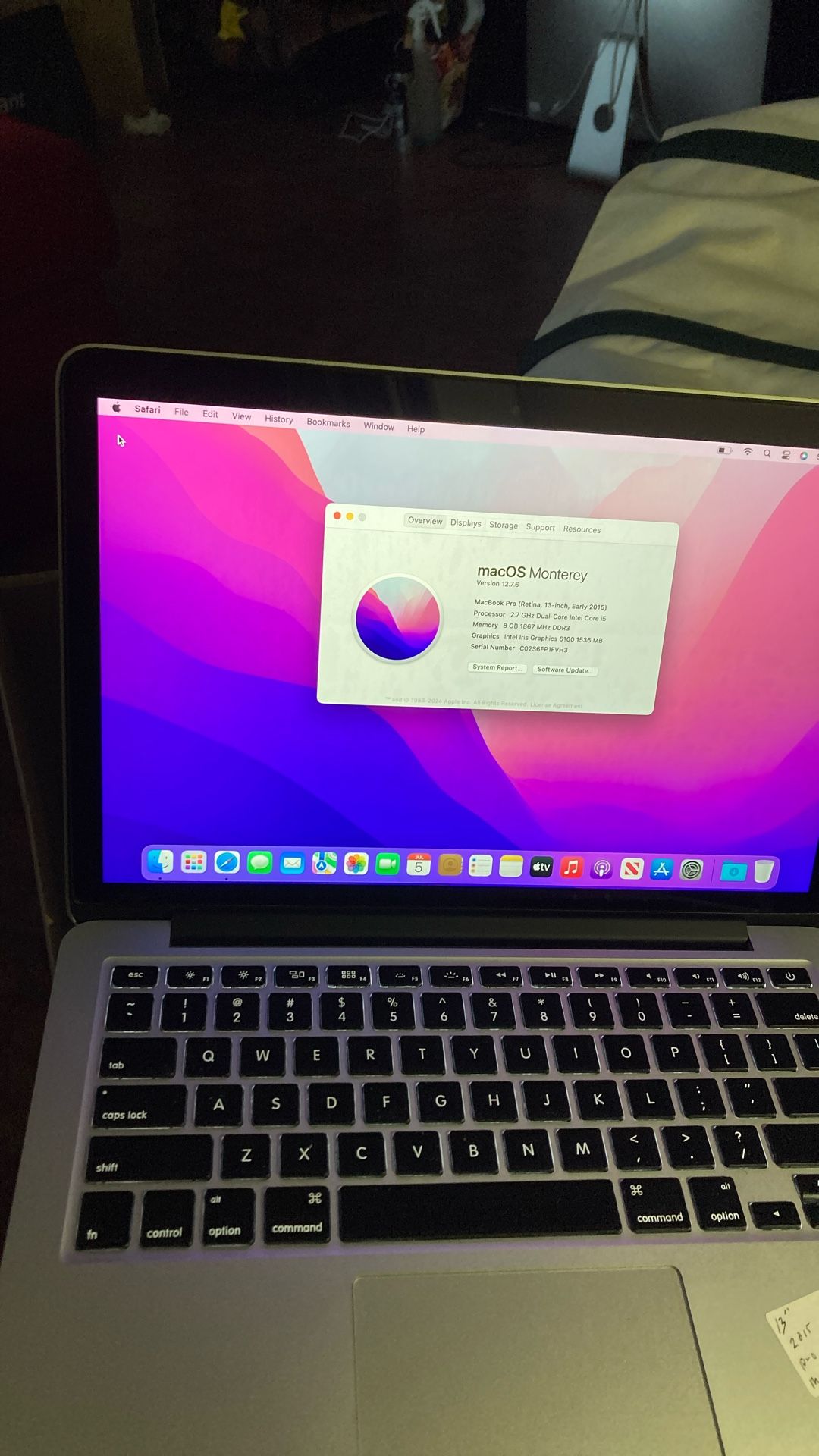 MacBook I5 13”