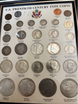 Framed coins