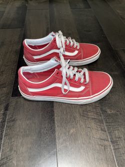 Vans Red Men 8.5 Shoe/Sneaker 