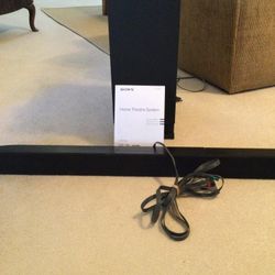 Sony Home Theatre Sound Bar