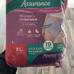 Assurance Women’s Underwear Xl 