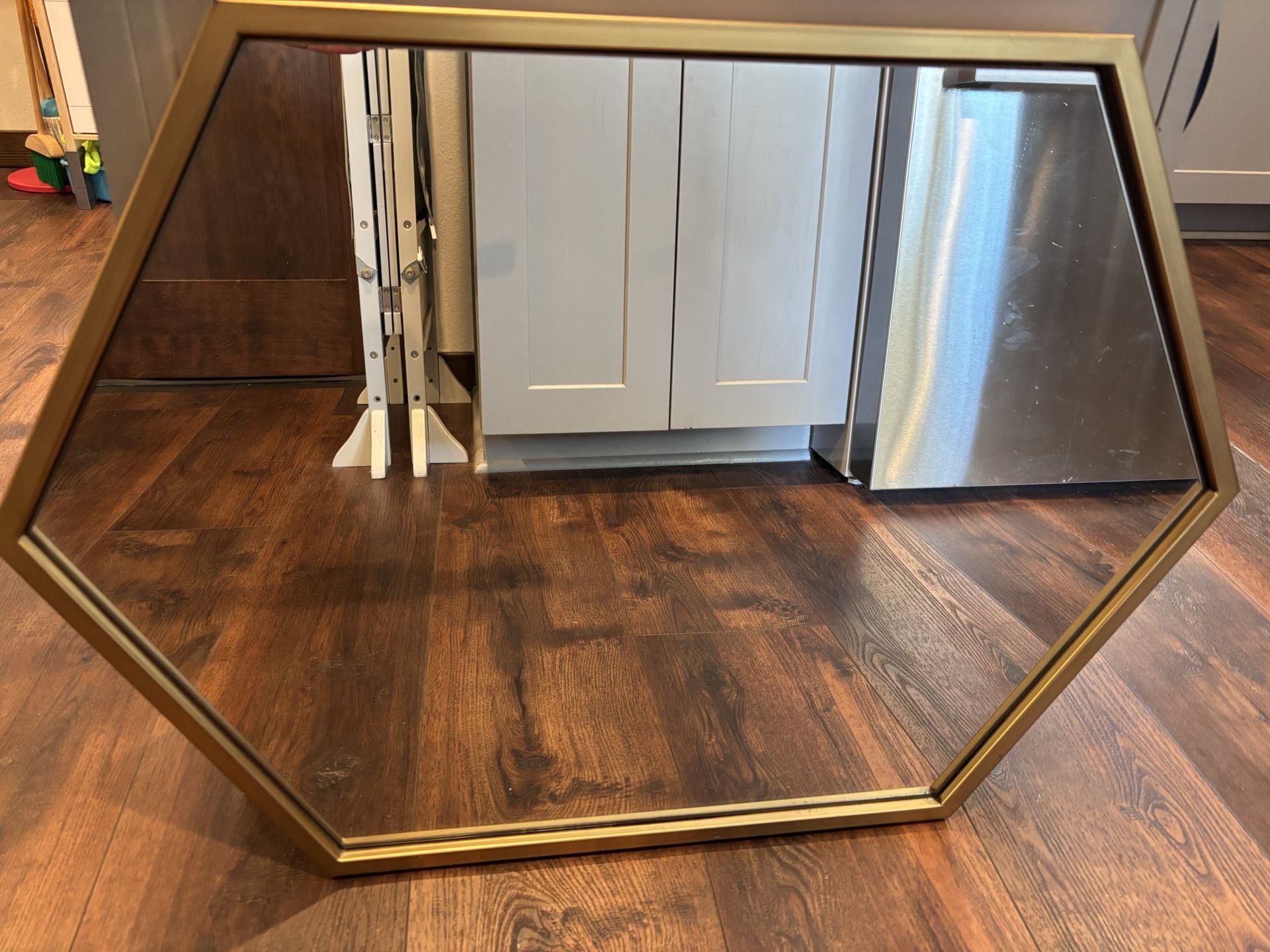 Hexagon Wall Mirror