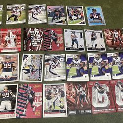 Lot Of 30 Houston Texans Football Cards