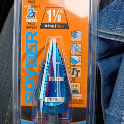 Stinger 1 1/8" step bit