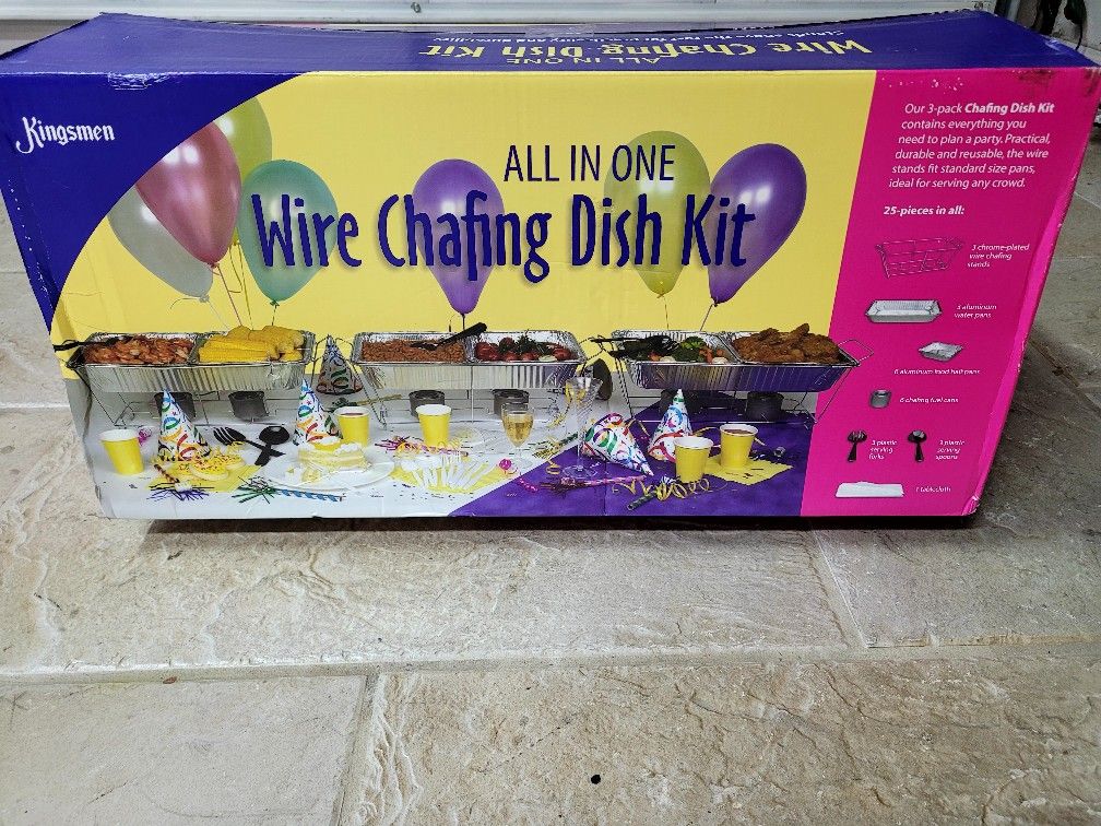 Wire Chafing Dish Kit