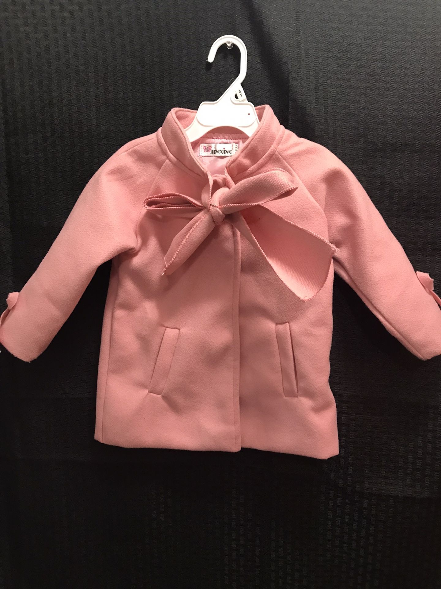 Pink Peacoat 2t