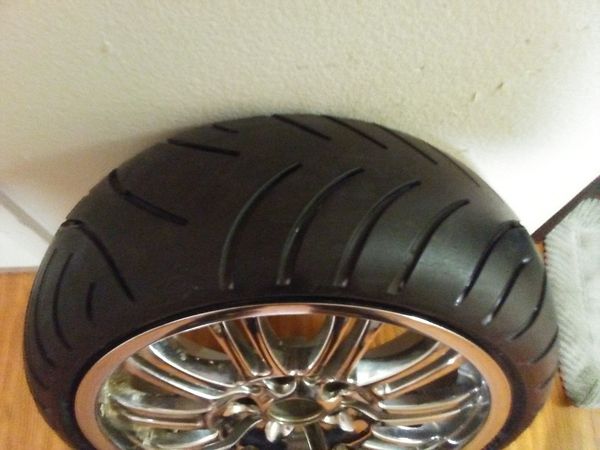Brand New Motorcycle Tire Rim 250 40r18 Venom Avon Tire And Rim For Sale In Bakersfield Ca Offerup