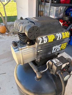 2.5 HP 21 Gallon 125 PSI Air Compressor