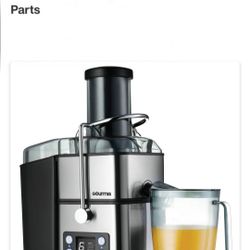 Gourmia Whole Fruit Extraction Juicer 