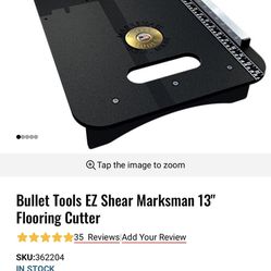 Bullet Tools EZ Shear Marksman 13" Flooring Cutter