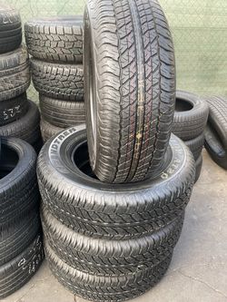 Set of four Used 265/70R17 $300, Brand Grandtrek