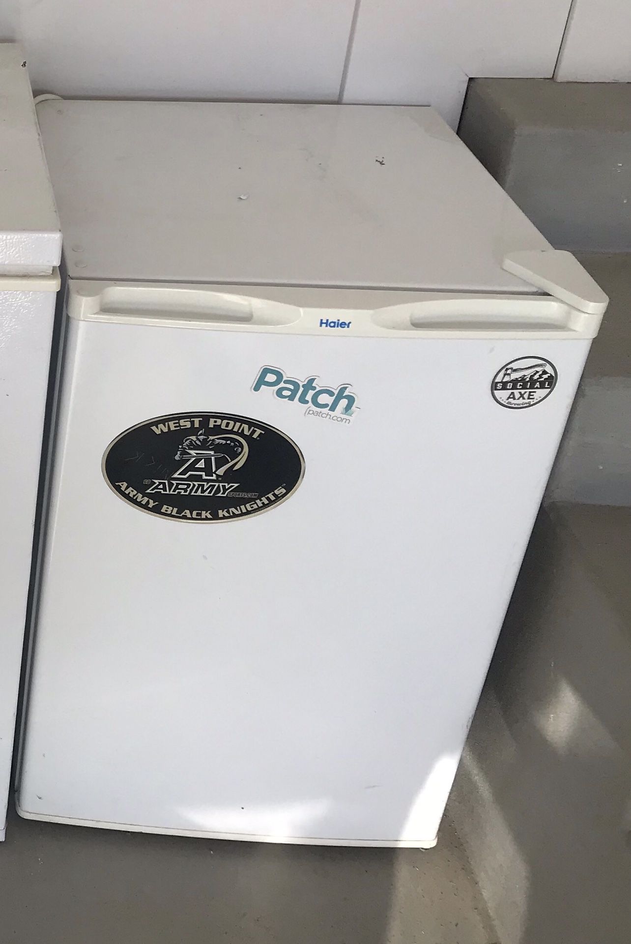 Haier mini white refrigerator