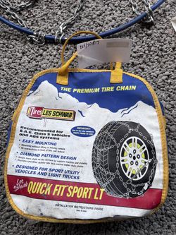 Light Truck Or SUV Tire Chains